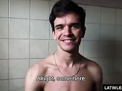 I Filmed A Strange Gay Boy (Sebastian) Sucking My Uncut Cock - Latin Leche