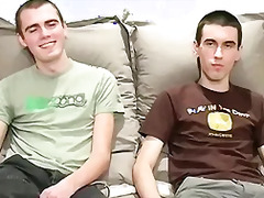 Pretty skinny amateur Patrick moans during intense jerk off