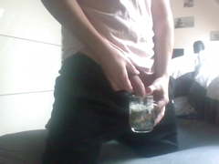 Slave trink his piss