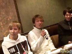 Japanese twink foursome