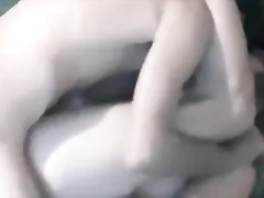 Young men have passionate foreplay before hard analdrilling