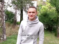 BigStr - Handsome Twink Has His Ass Gently Penetrated & Stretched Before Getting Facialed