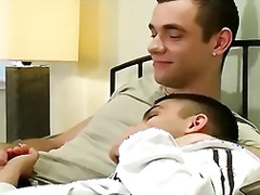 Bottom amateur twink cum blasts while riding massive dick