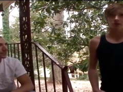 Twink Gets Gangbanged and Drenched in Cum