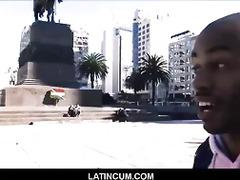 Spanish Latino Twink Kendro Meets With Black Latino Guy In Uruguay For Fucking Scene