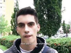 Czech Hunter 473 - Dark Haired Skinny Dude Exepriences Anal For The First Time