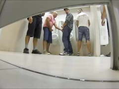 Boys caught having sex in a public toilet