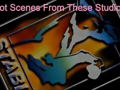 Evan pours a bit more oil on Javi's ass, some of which trickles down on his cock and balls.