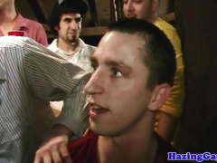 Hazed straightys suck and one gets fucked