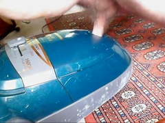 Fat Boy Fucks His Vacuum Cleaner