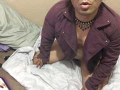 Femboy Webcam Spreads Legs