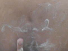 PLAYING WITH MY LOTION FILLED ASSHOLE