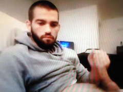 Serbian boy jerking cock